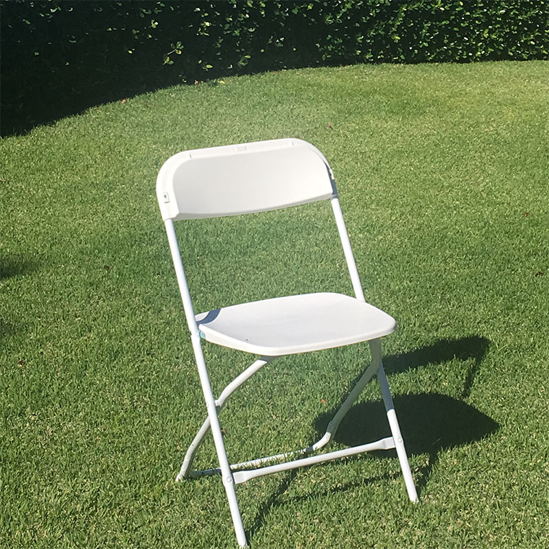 Plastic White Chair - Rental